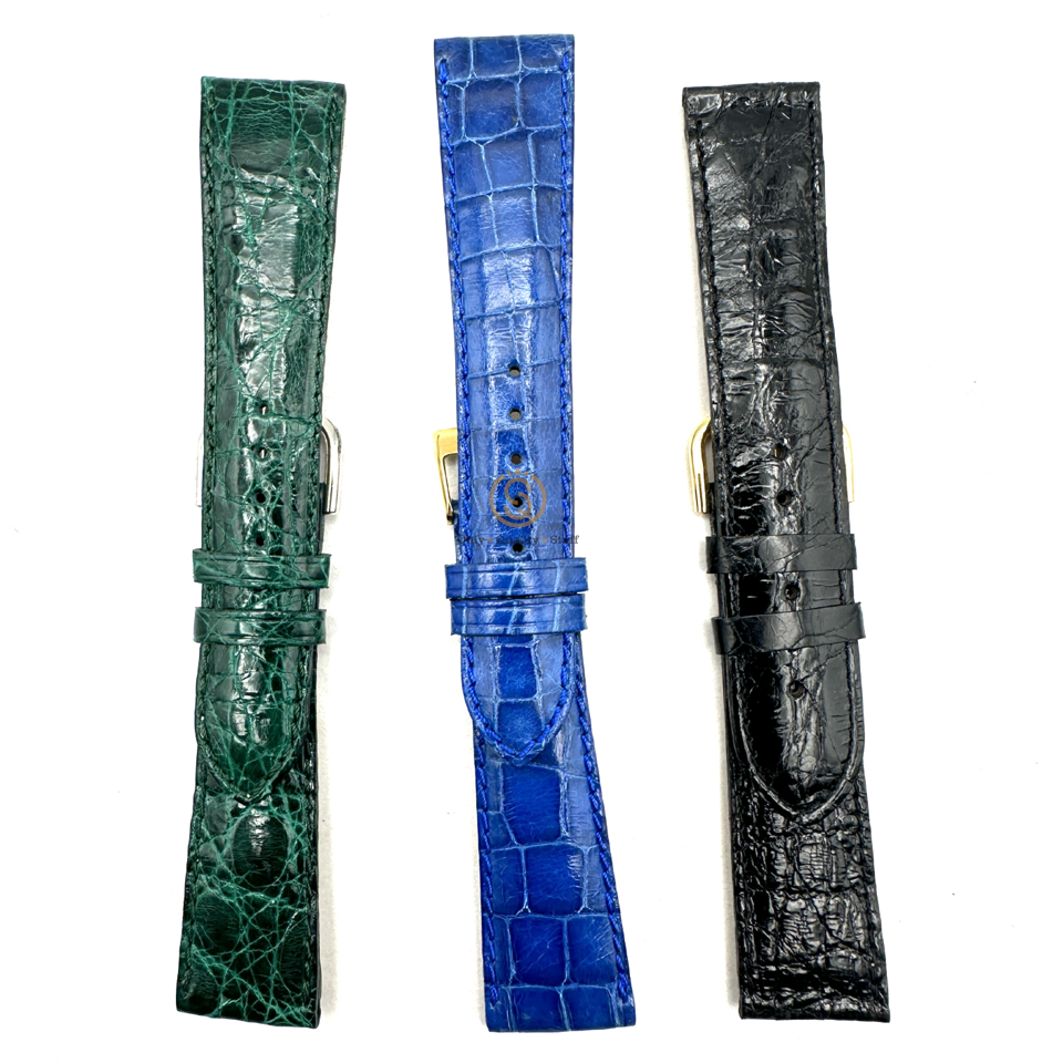 Cinturini in Pelle di Coccodrillo