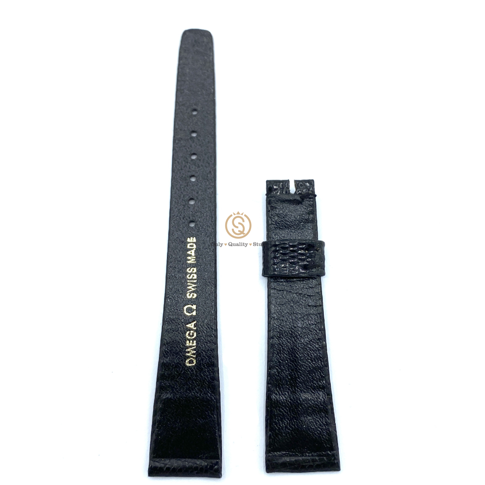 Omega Cinturino in Lucertola Nero - immagine 2