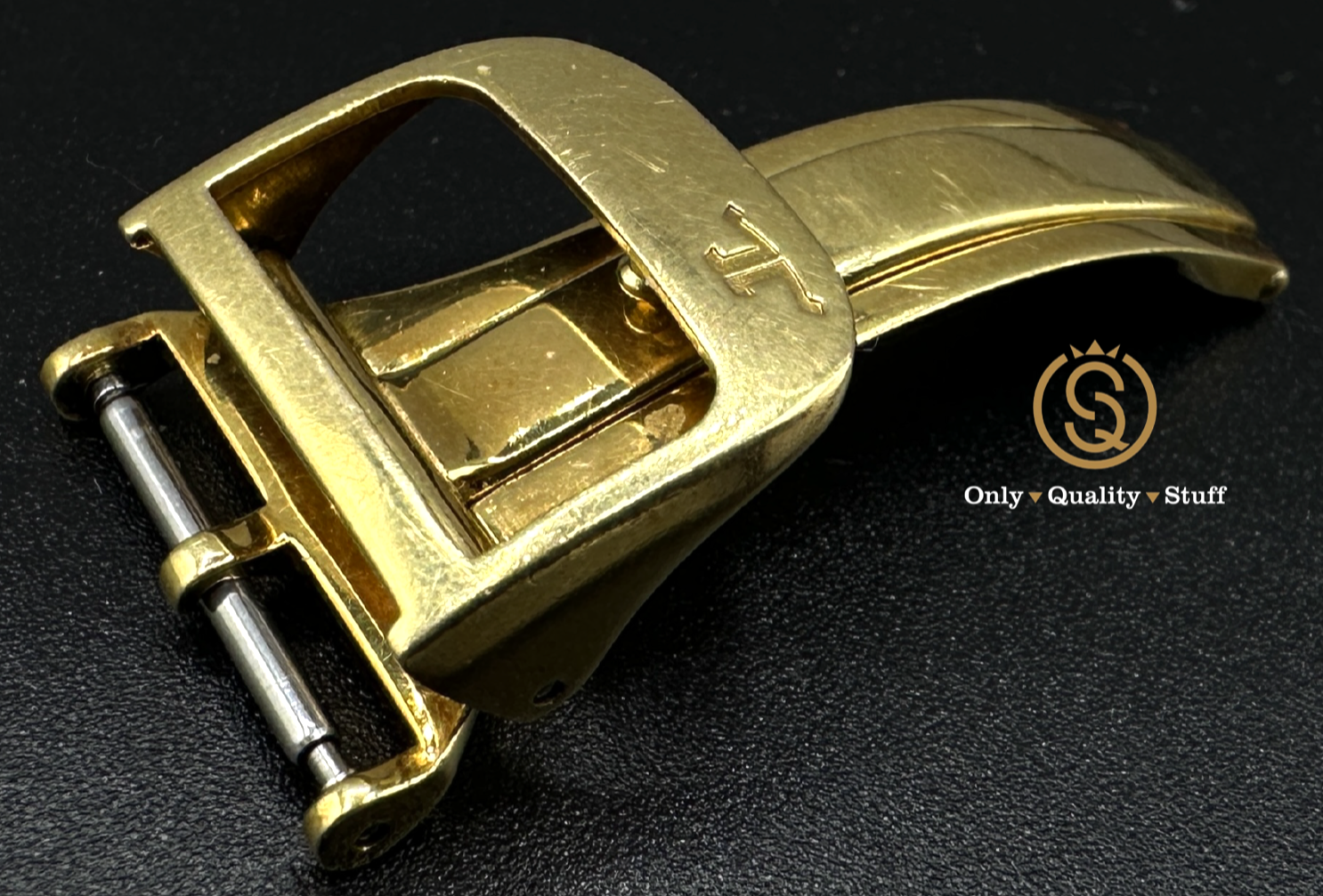 Jaeger Le-Coultre Deployante Folding Clasp in Oro Solid Gold 18K, 16mm Originale