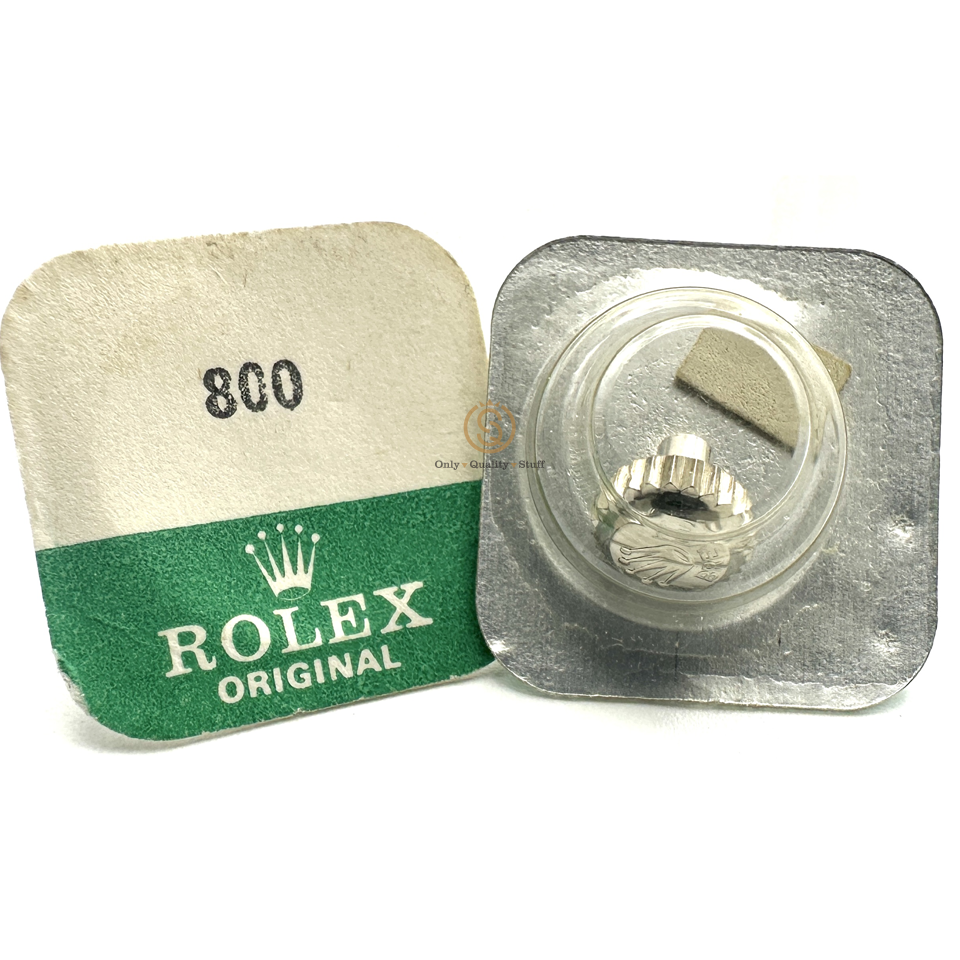 Rolex 24-800-0 + 24-8000 Corona 'BREVET' e Tubo della Corona - immagine 2