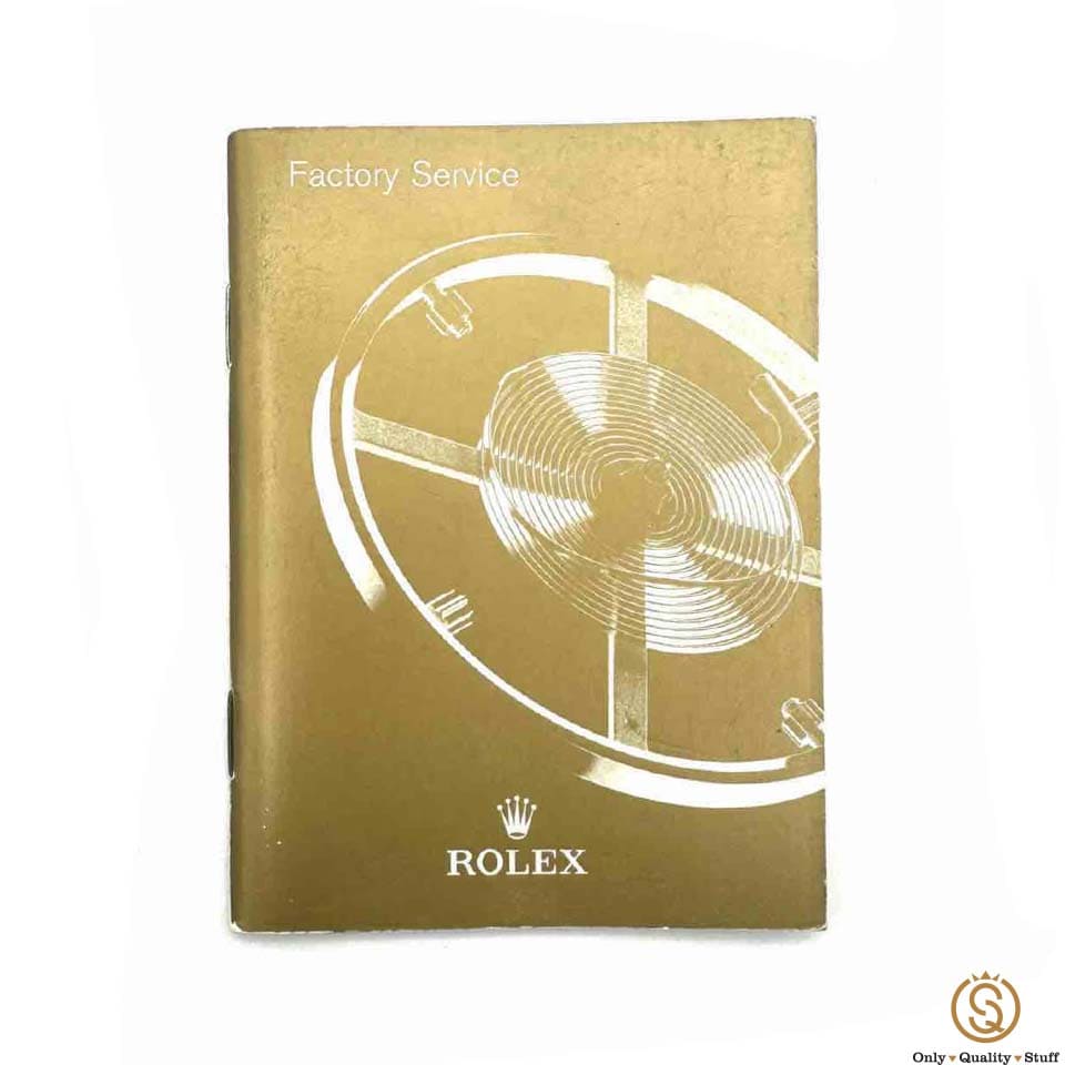 Rolex Libretto ‘Factory Service’