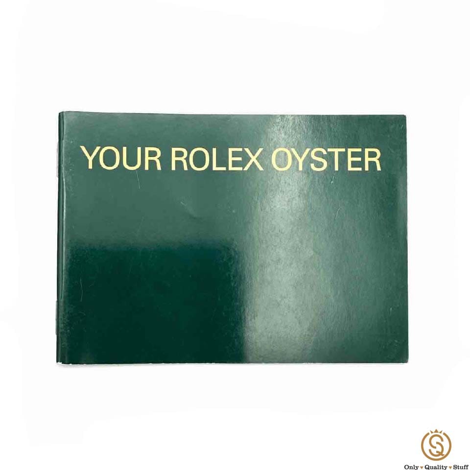 Rolex Libretto ‘YOUR ROLEX OYSTER’ 2000