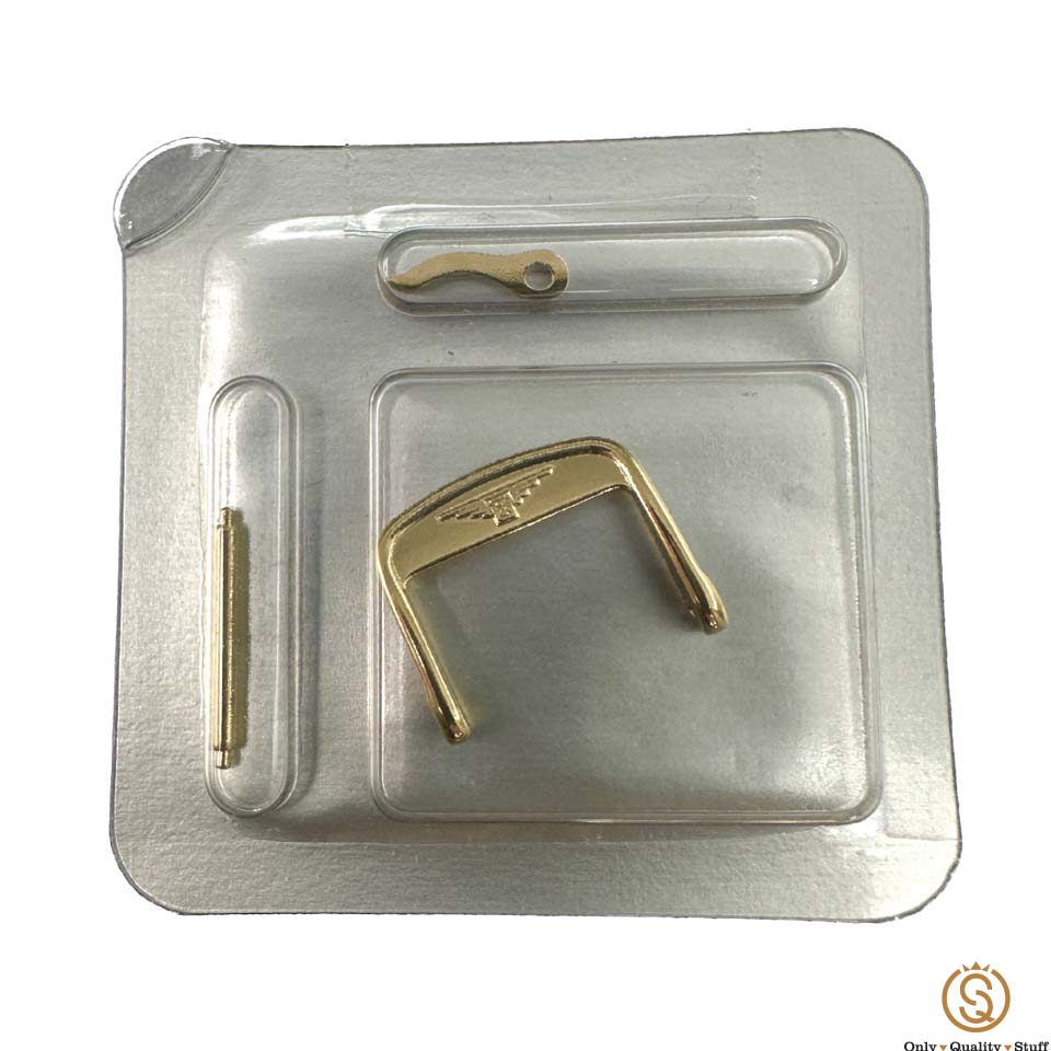 Longines L649101653 Fibbia Placcata Gialla 14mm