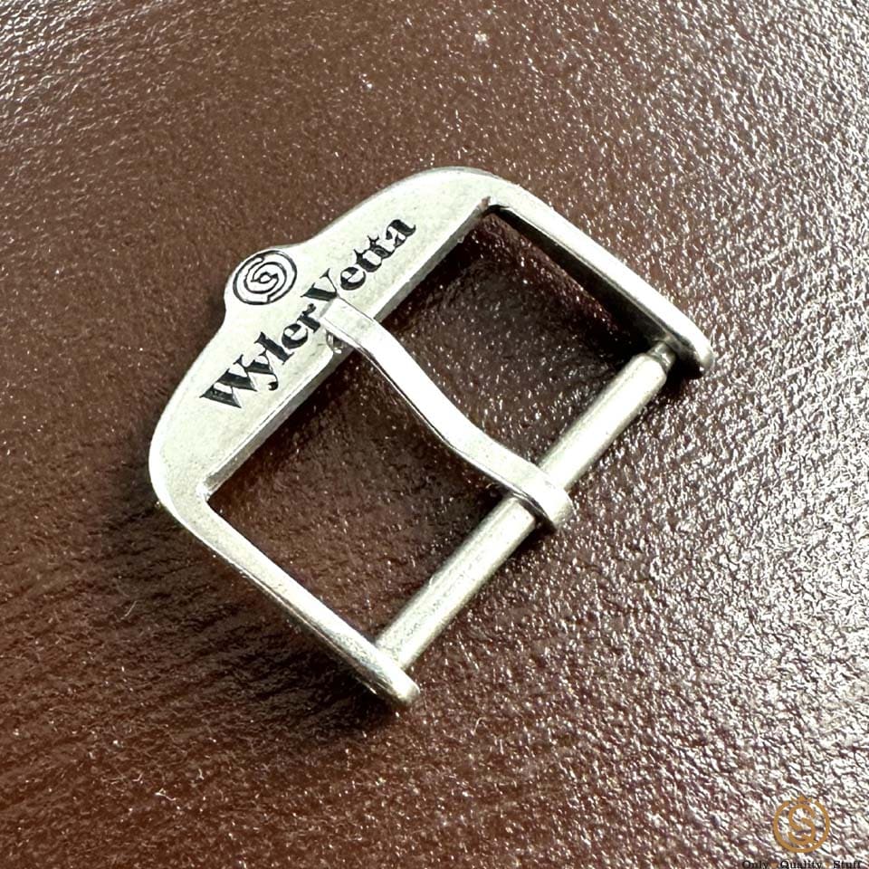 Wyler Vetta Fibbia Acciaio 18mm