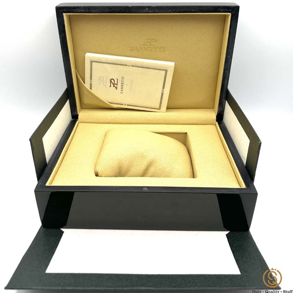 Zannetti Scatola in Legno con Garanzia 2005