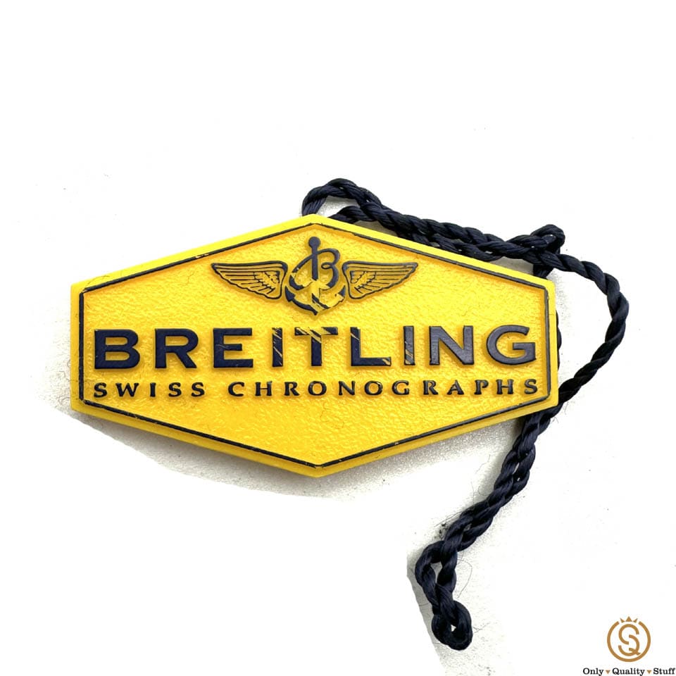 Breitling Swiss Chronographs Targhetta – Etichetta Gialla